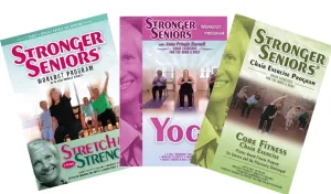 4-Disc Chair Exercise Video Collection on DVD