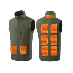 9 Area Softshell Heated Vest