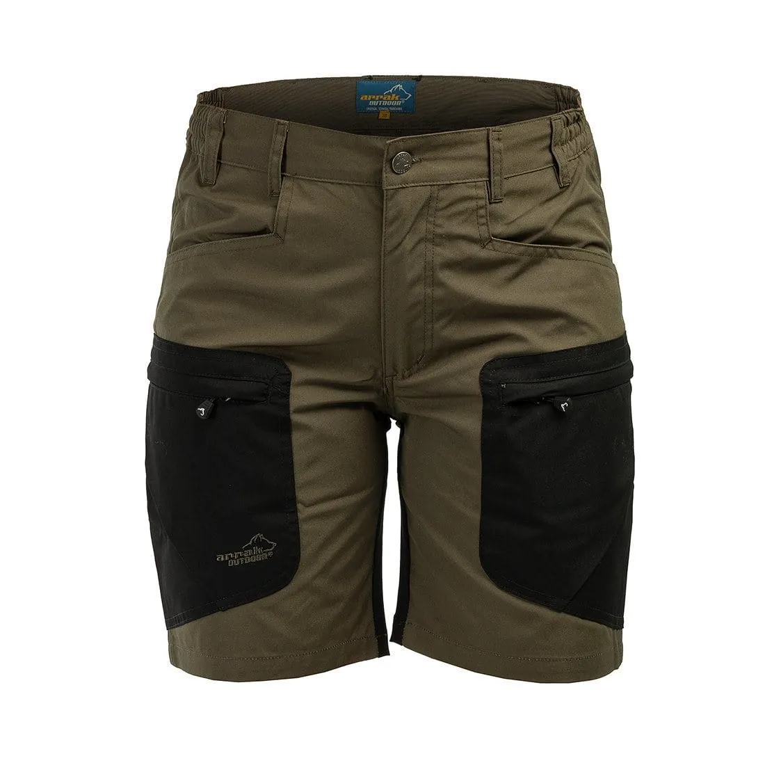 Active Stretch Shorts Lady (Brown)