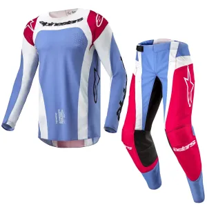 Alpinestars Techstar Ocuri Light Blue Mars Red White Combo