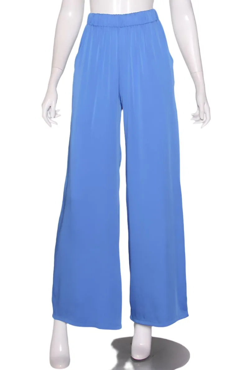 Back In Time Poly Silk Pocket Pants