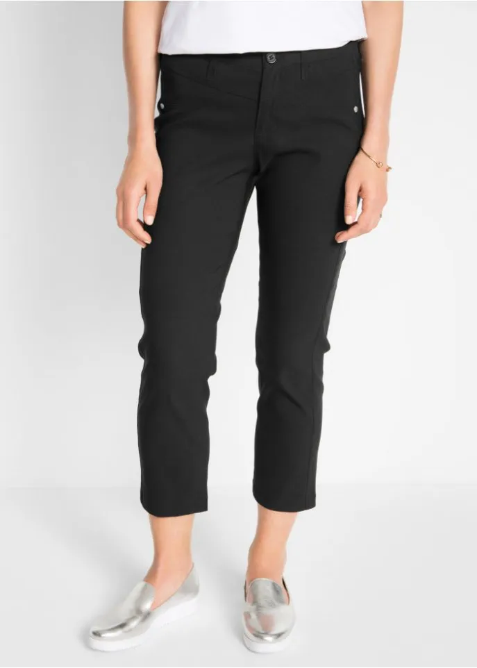 Bengal trousers 7/8 Bpc Bonprix Collection, black