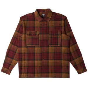 Billabong Offshore Long Sleeve Button-Up Flannel Shirt