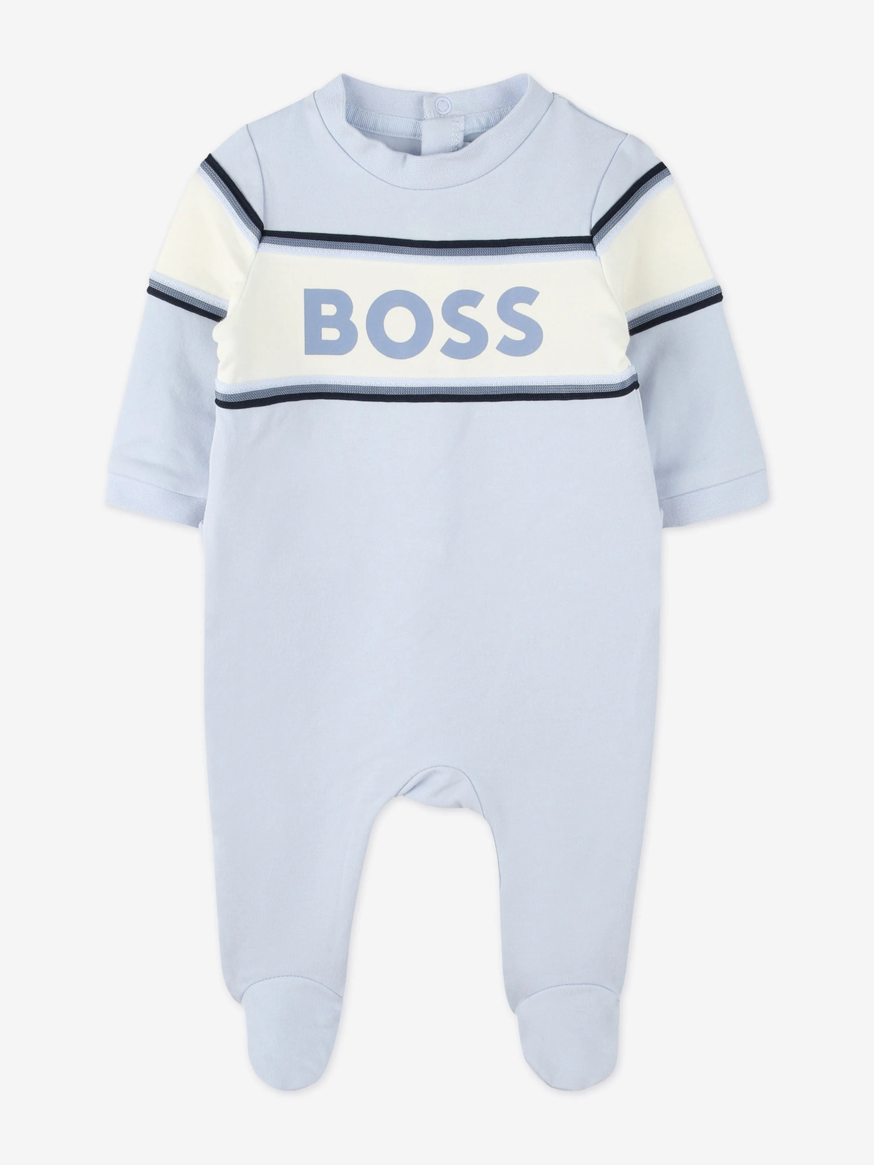 BOSS Baby Boys Babygrow Gift Set in Blue