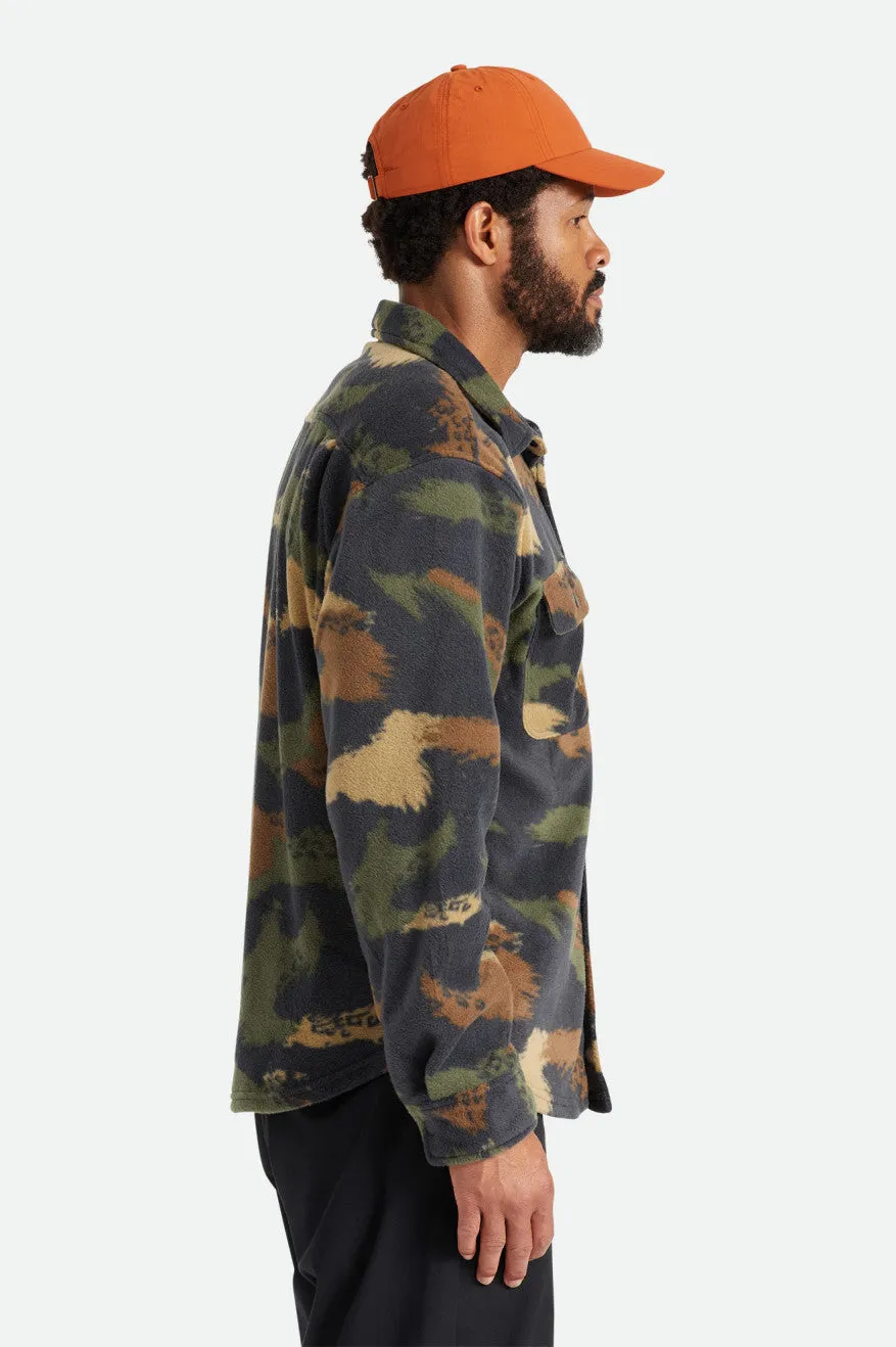 Bowery L/S Arctic Stretch Fleece - Brushed Camo