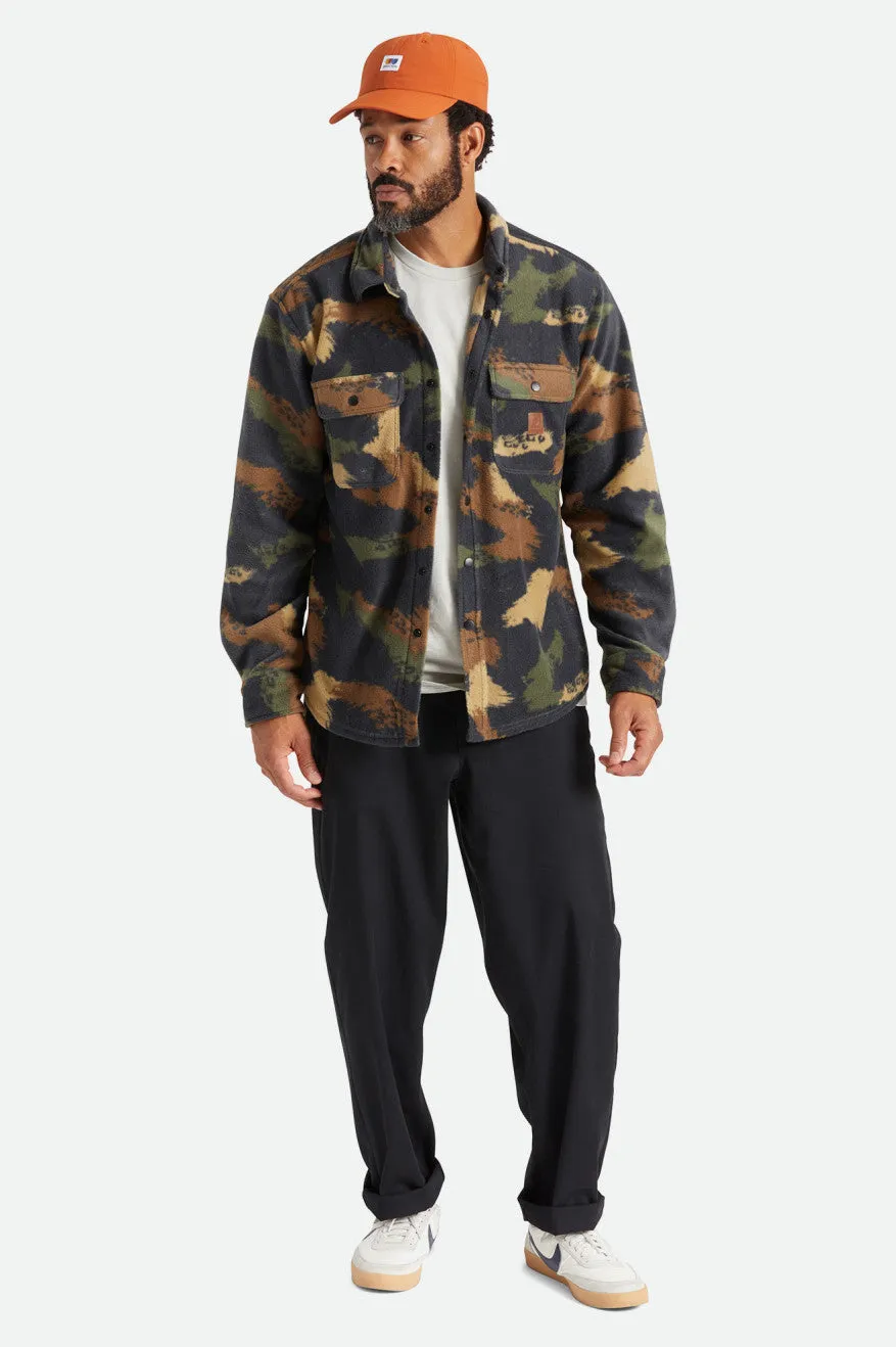 Bowery L/S Arctic Stretch Fleece - Brushed Camo