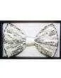 BOWTIE Sequin WHITE