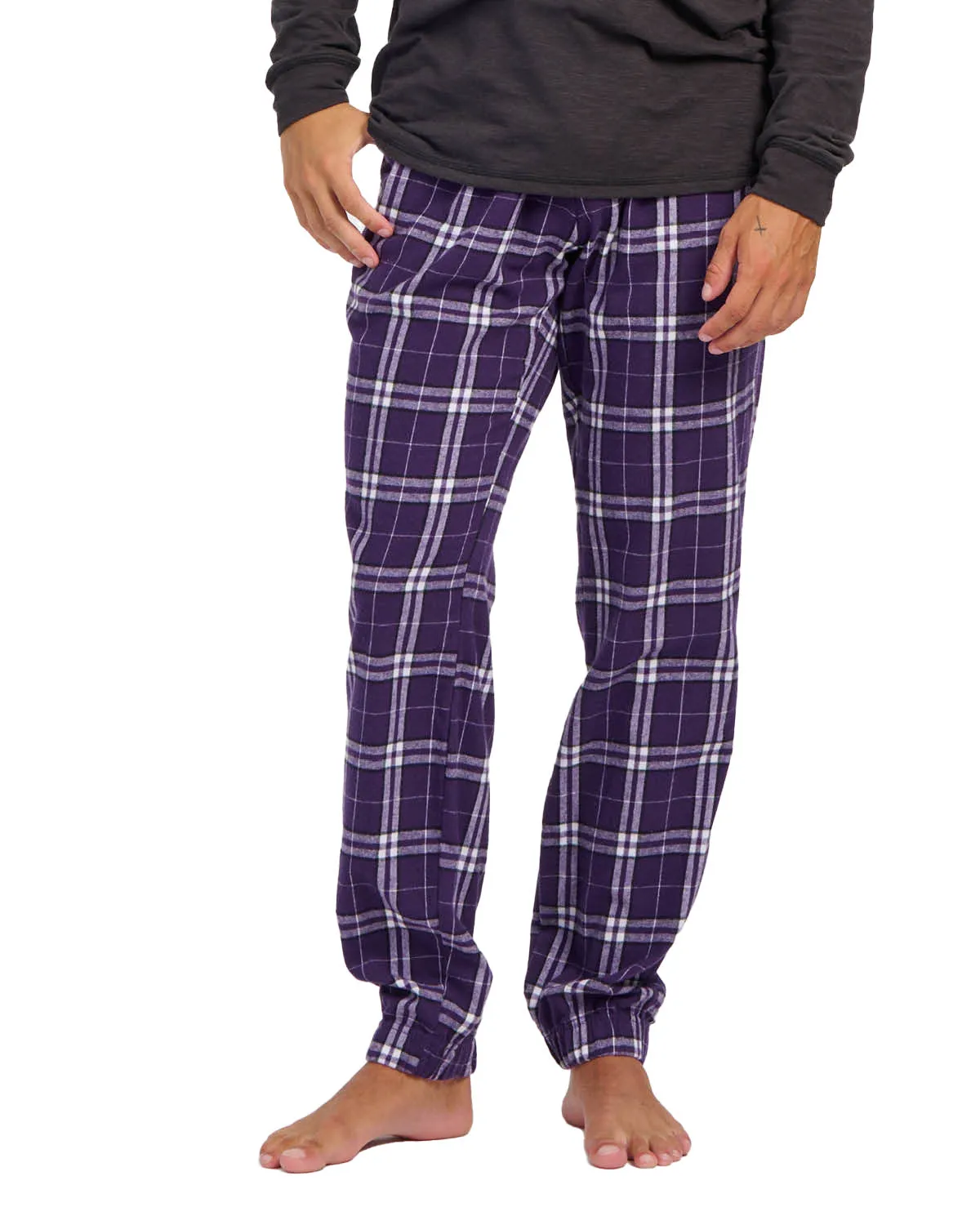 Boxercraft Adult Cotton Flannel Jogger Pants