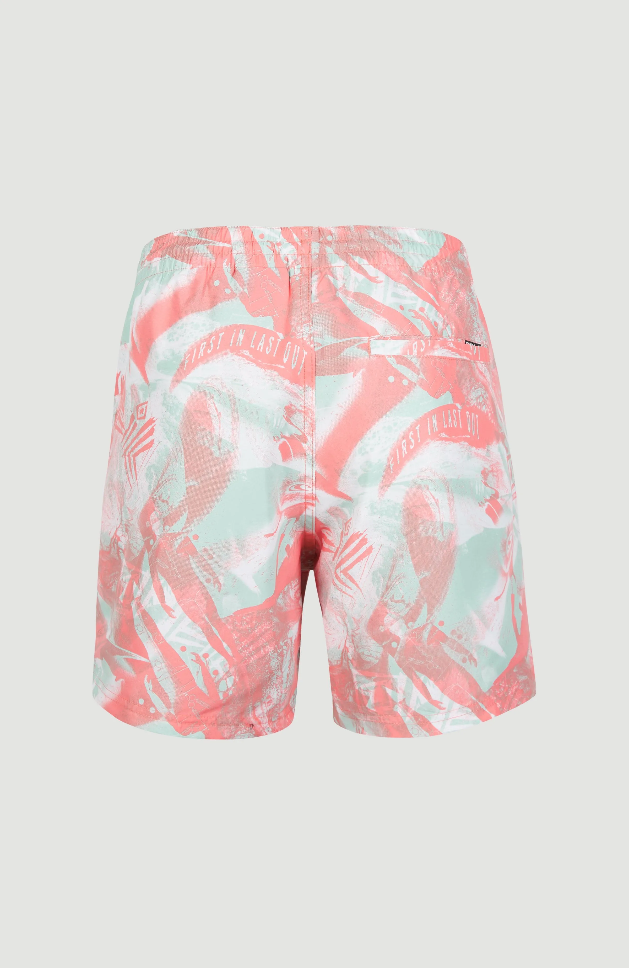 Cali Crazy 16'' Swim Shorts | Peach Crazy Jack