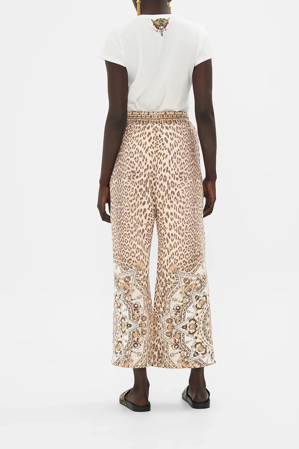 CAMILLA | Grotto Goddess Embellished Straight Leg Track Pant