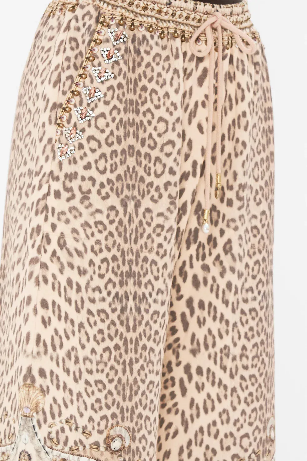 CAMILLA | Grotto Goddess Embellished Straight Leg Track Pant