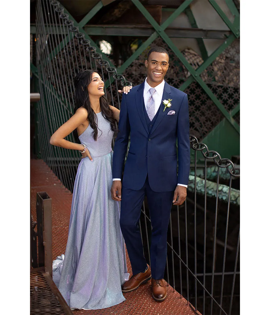 Diamond - 302 - Ultra Slim Blue Performance - All Dressed Up, Tuxedo Rental