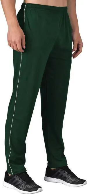 Diwazzo Solid Men Dark Green Track Pants