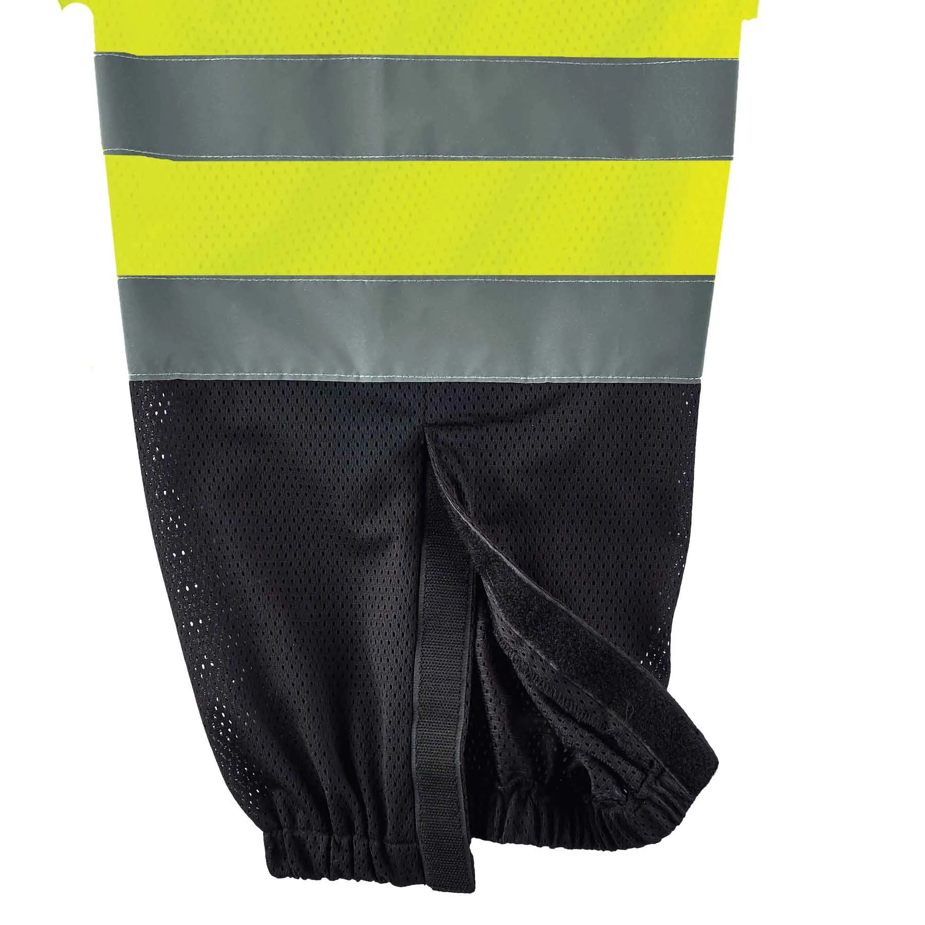 Ergodyne 23953 GloWear 8910BK Supplemental Class E Black Bottom Hi-Vis Pants, Small/Medium, HV Lime