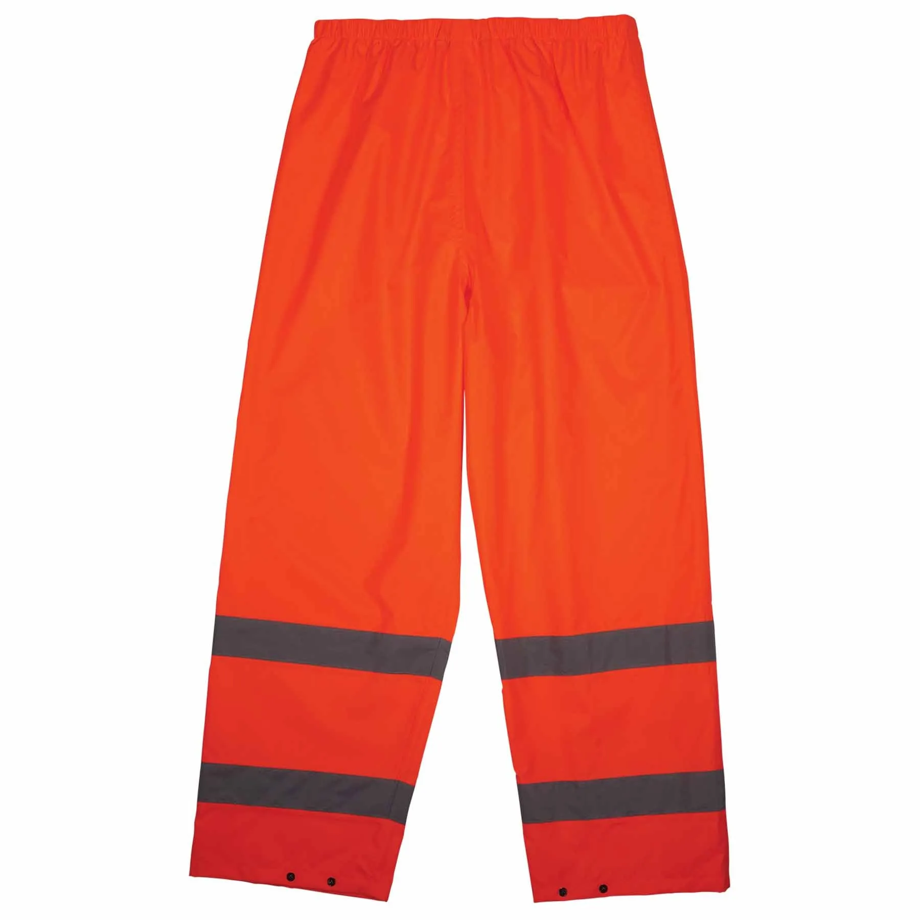 Ergodyne 25447 8916 3XL Orange Class E Lightweight Hi-Vis Rain Pants