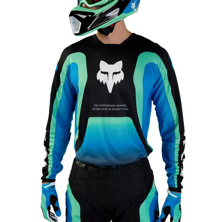 Fox MX24 180 Ballast Jersey Black Blue