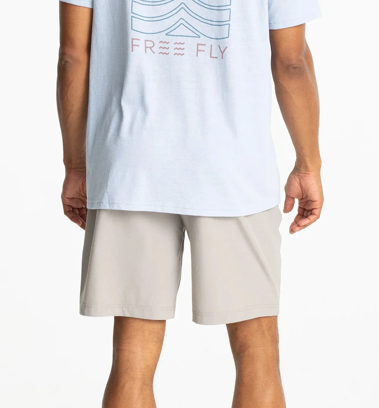 Free Fly Men's Breeze Short – 8" in Cement