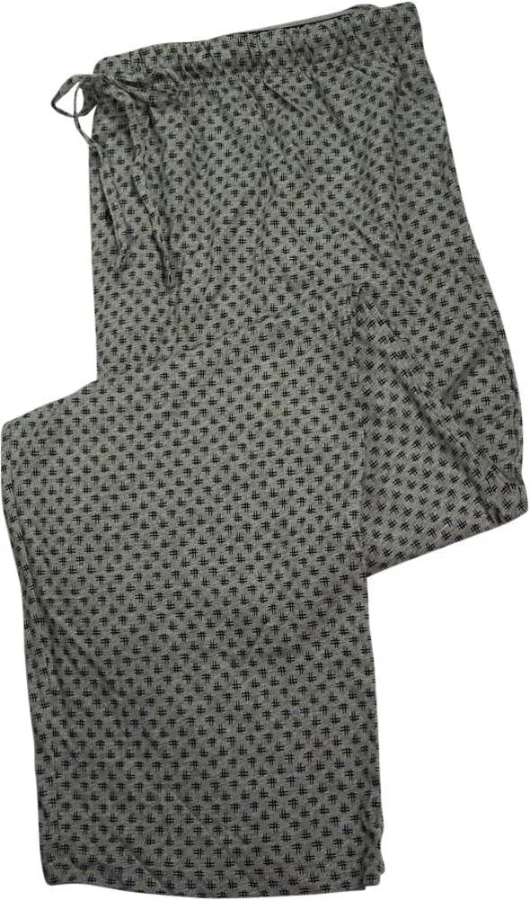 Hanes - Mens Printed Knit Sleep Pajama Pant - 8 Colors and Prints Available