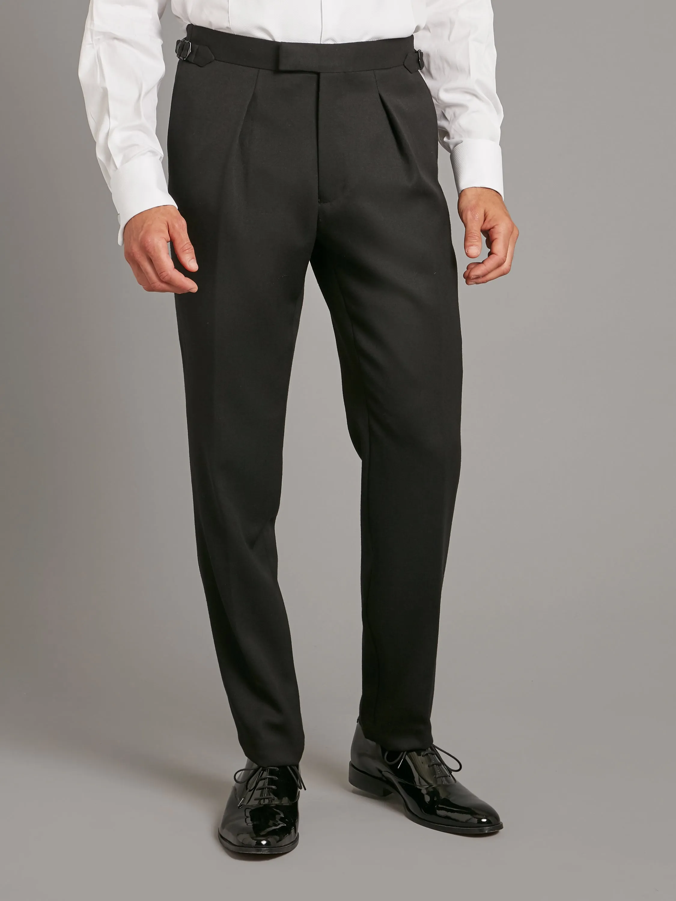 Heavyweight Tuxedo Suit - Shawl Collar - Black