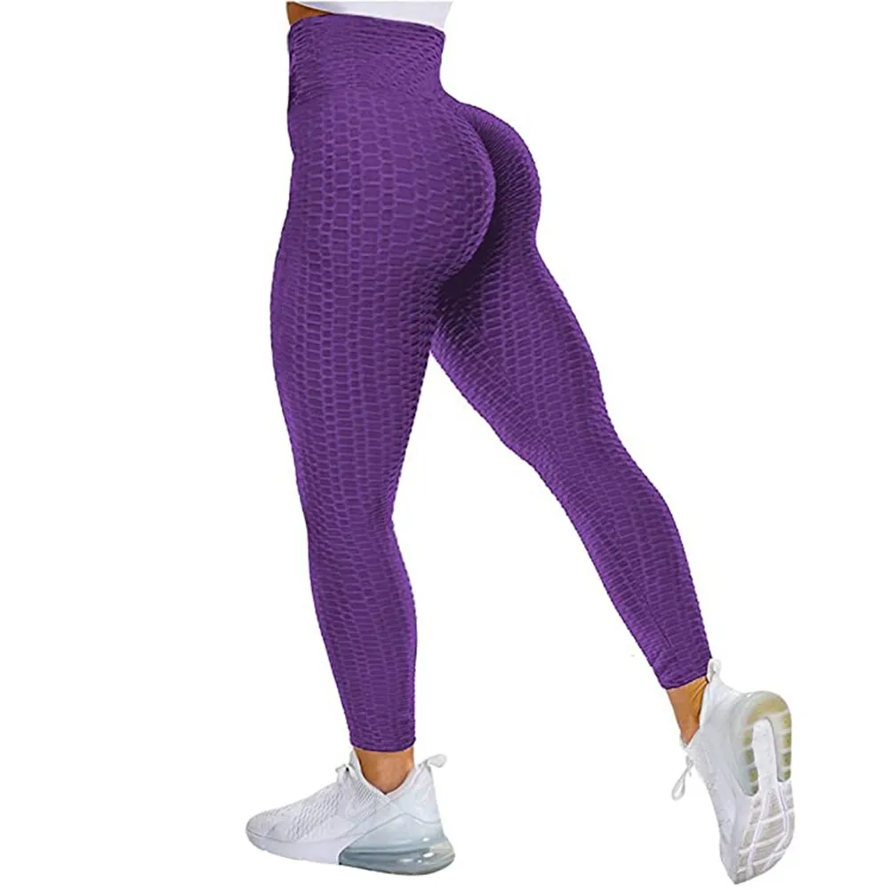 High Waist Seamless Leggings for Women Push Up Yoga Pants Squat Proof Elastic Leggings