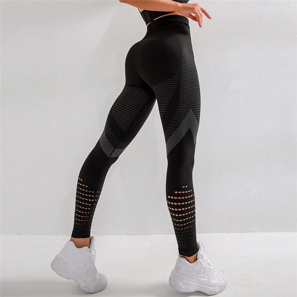 High Waist Seamless Leggings for Women Push Up Yoga Pants Squat Proof Elastic Leggings