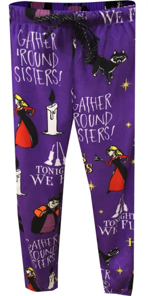 Hocus Pocus Purple Women's Soft Minky Jogger Loungepant