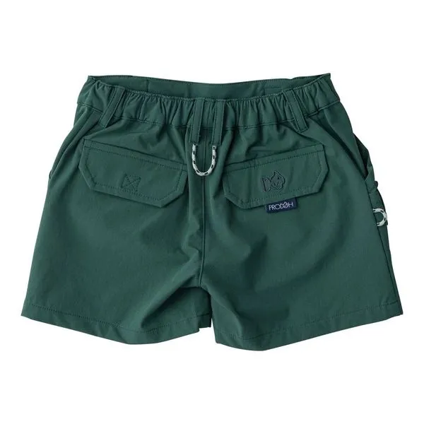 Inshore Performance Short- Posy Green