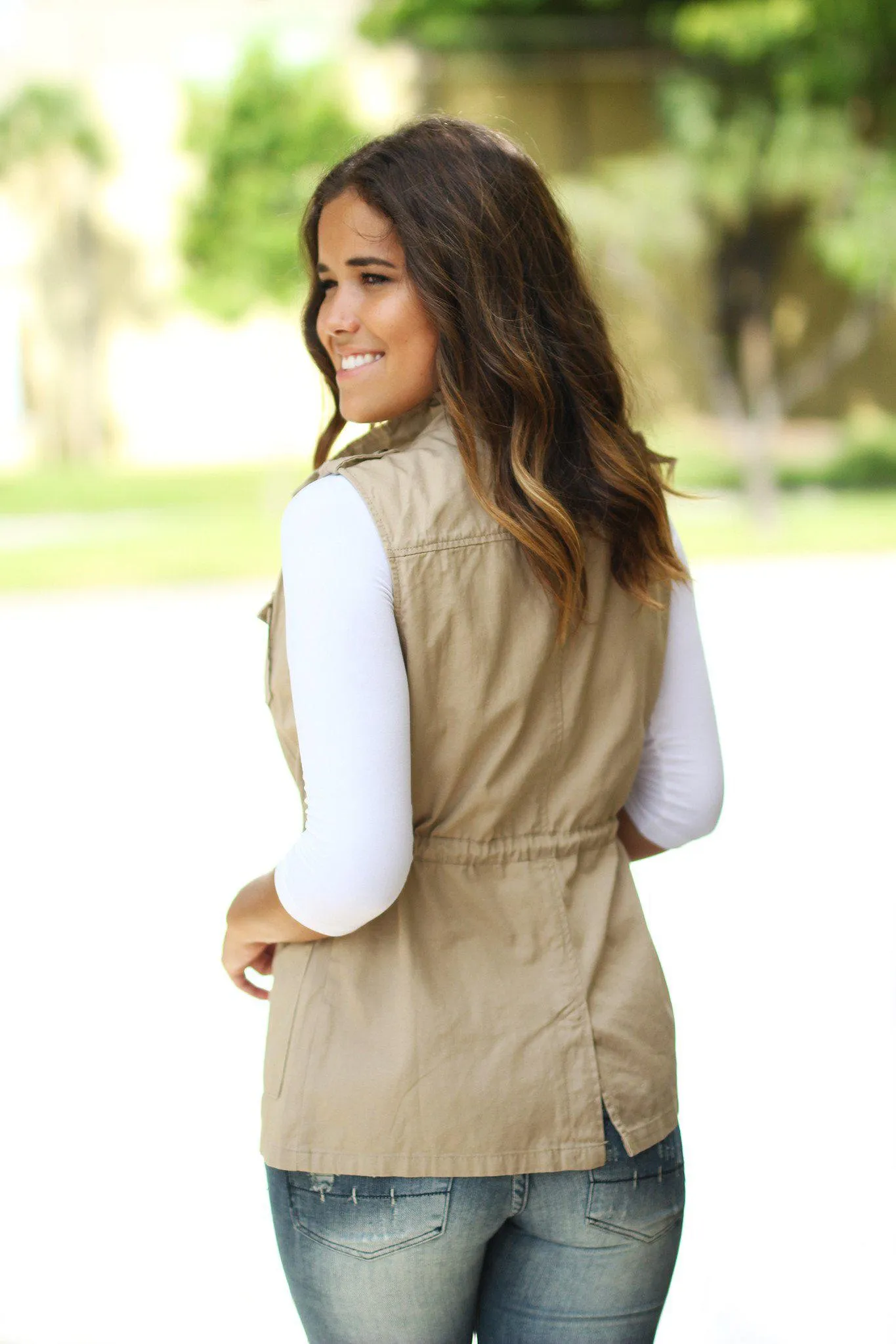 Khaki Vest