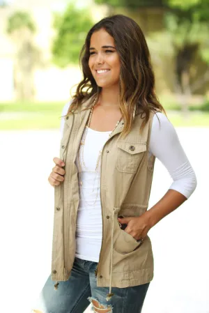 Khaki Vest