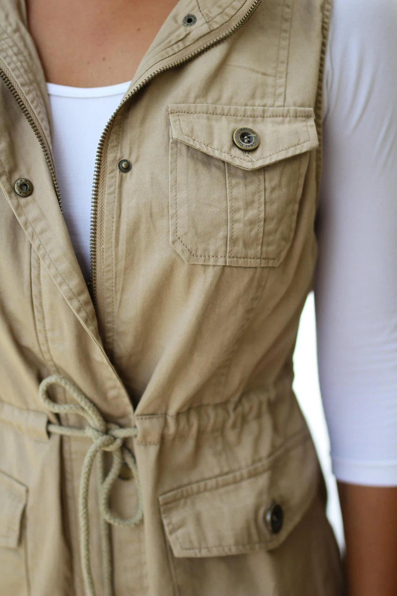 Khaki Vest