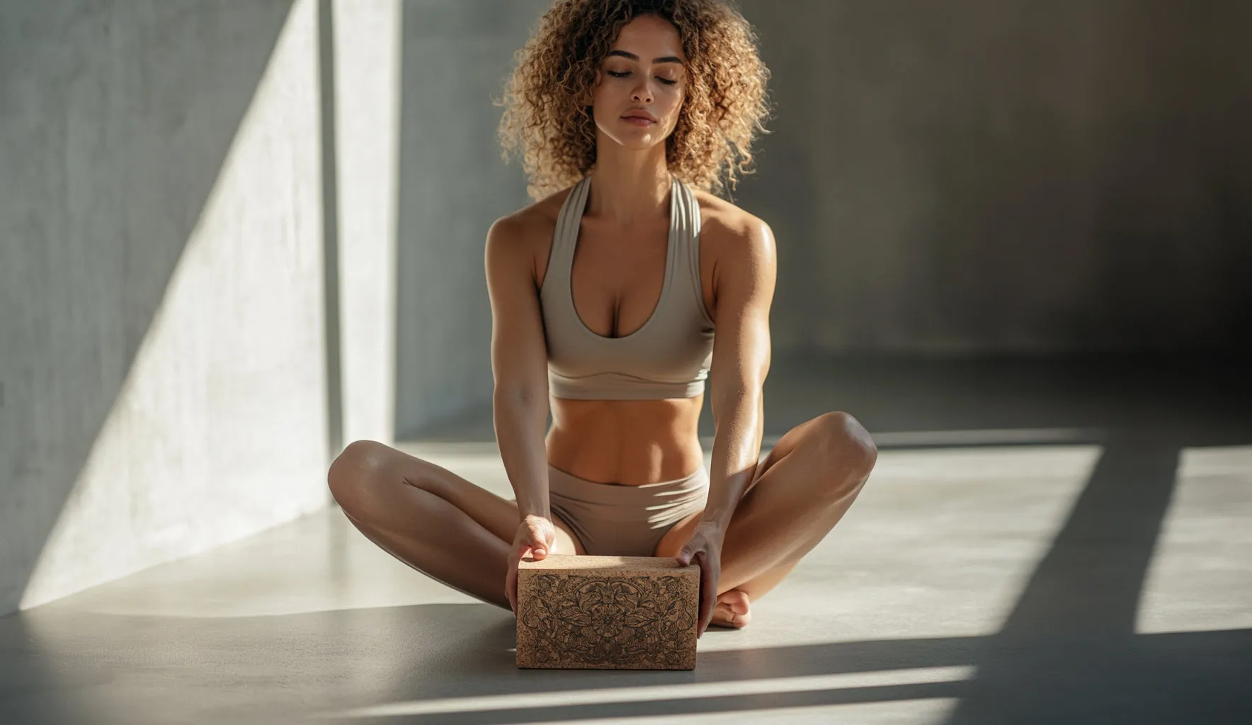 Lift Cork Yoga Block