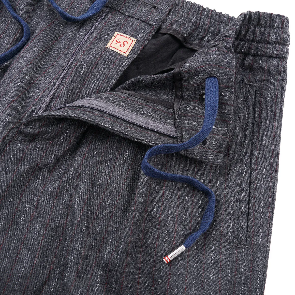 Marco Pescarolo Flannel Wool Jogger Pants