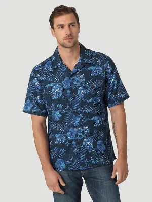 Men's Wrangler Blue Coconut Cowboy Snap Shirt