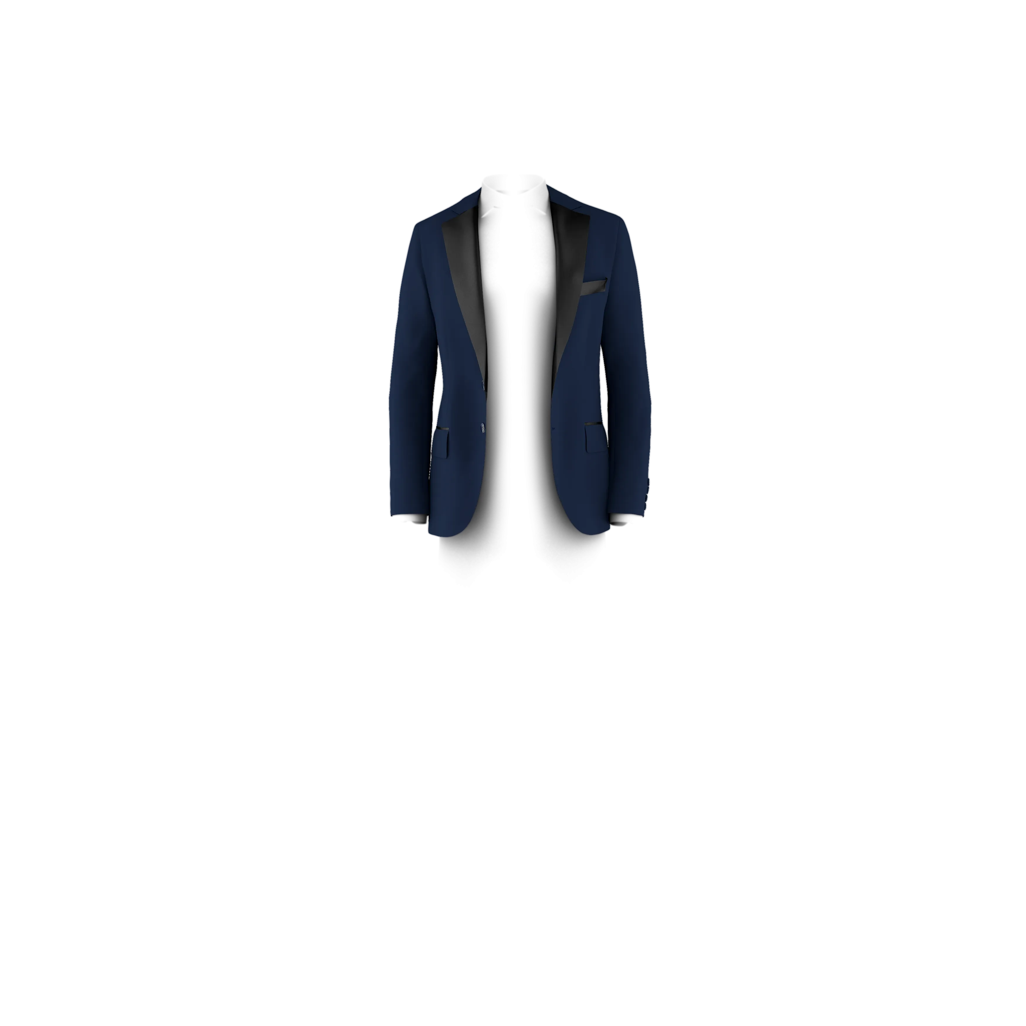 Navy Tuxedo Jacket