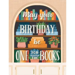 One For The Books Birthday Card