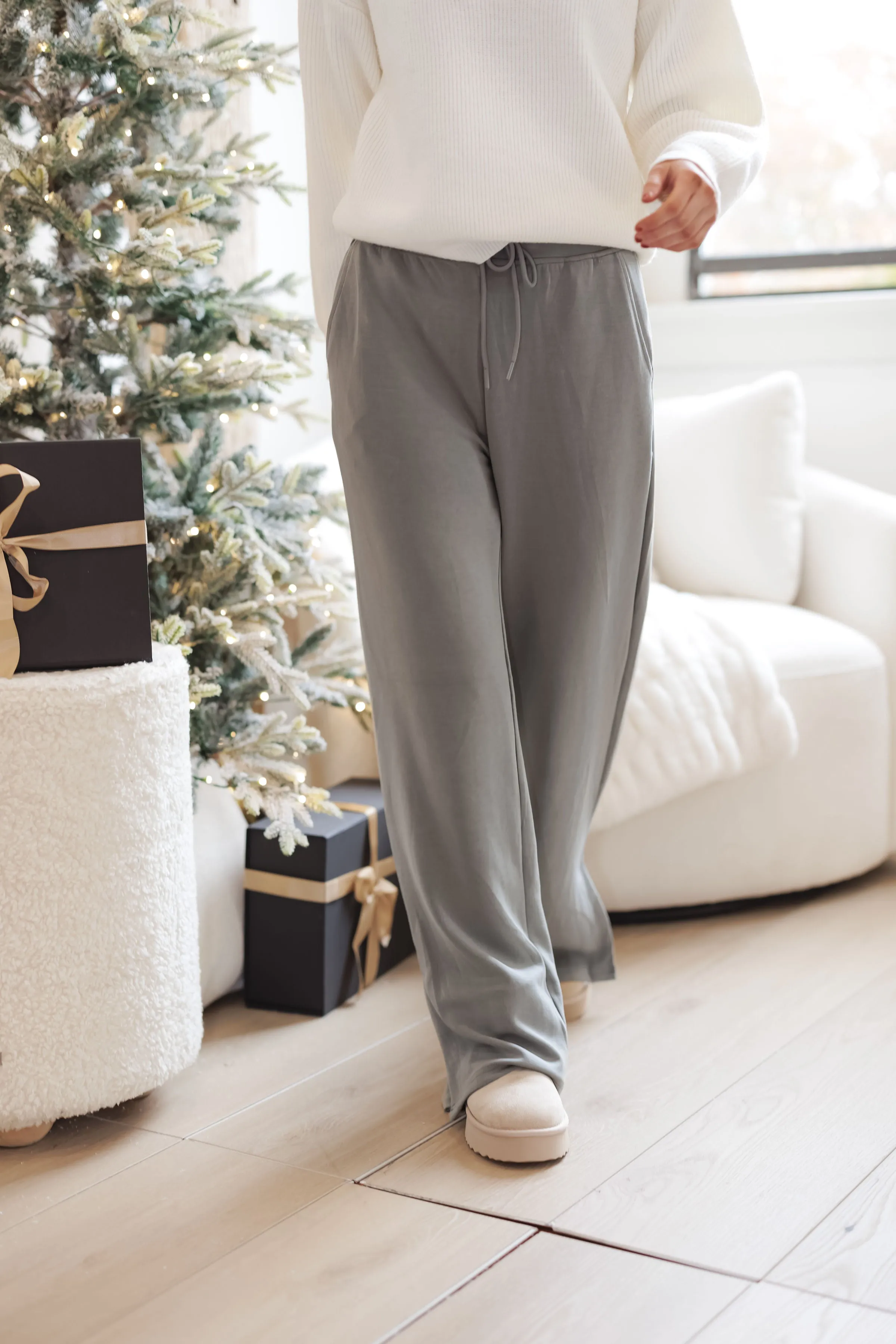 Perfect Comfort Pants - Green Onyx