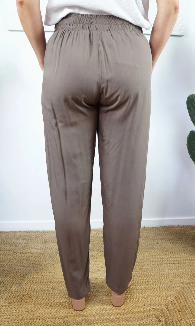 Rayon Pants Holly Plain, More Colours