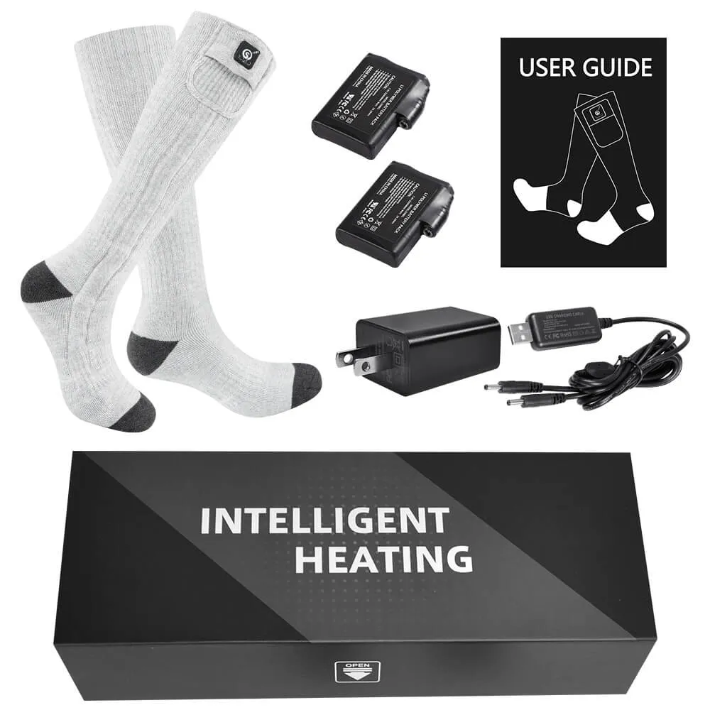 Savior 7.4V Rechargeable Heated Socks For Men Women