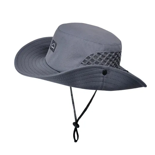 Summer Outdoor Quick Drying Breathable Boonie Hat