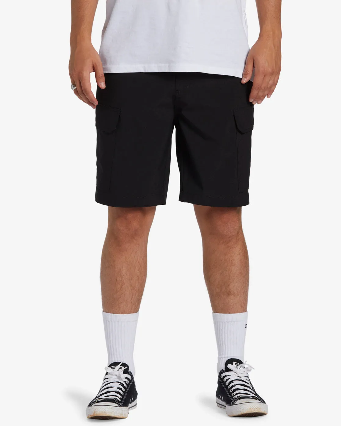 Surftrek Transport 19" Cargo Shorts - Black