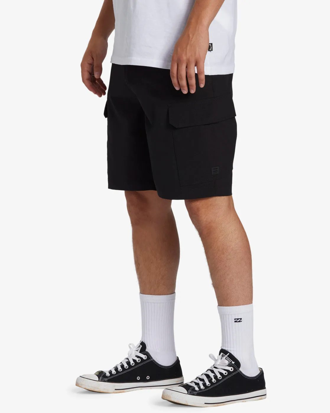 Surftrek Transport 19" Cargo Shorts - Black