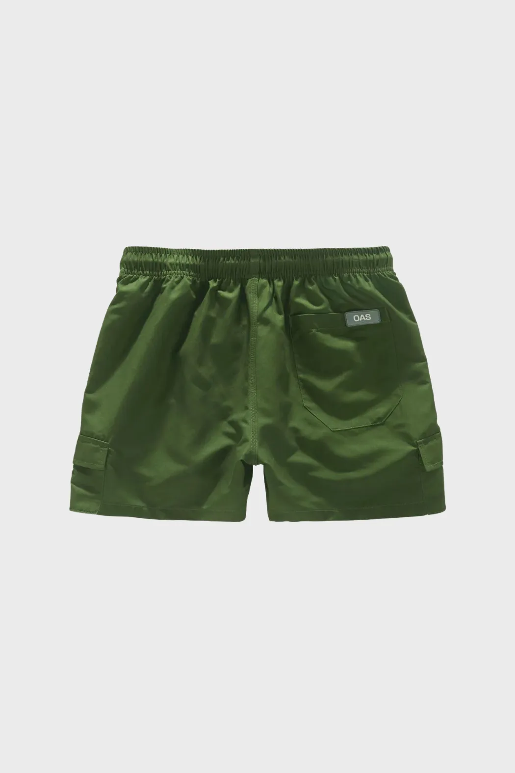 Swim Shorts in Green Cargo