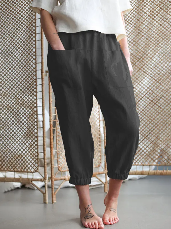 TEEK - Womens Loose Pocket Pants