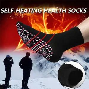 Unisex Winter Tourmaline Magnetic Therapy Warm Self Heating Socks