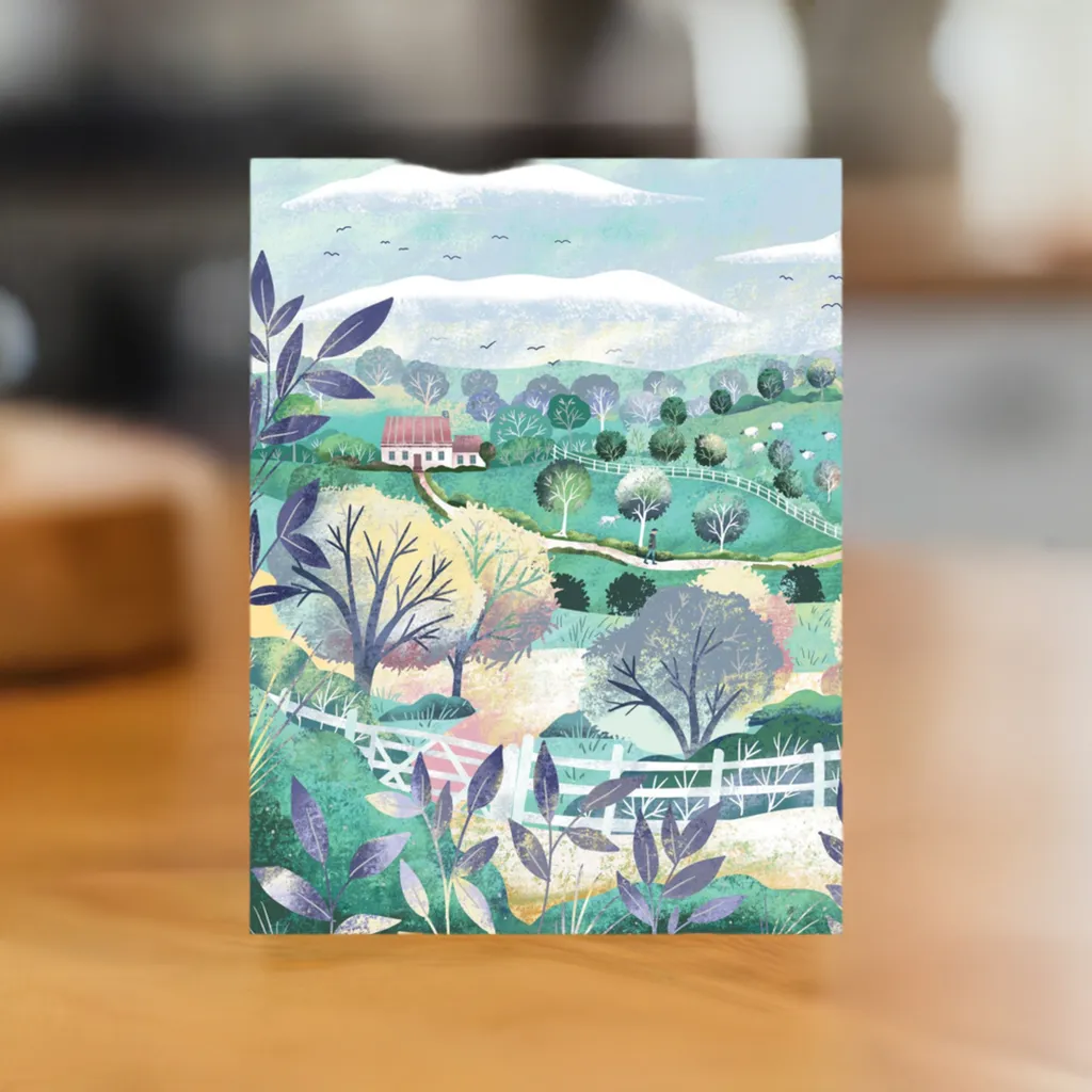 Winding Roads Birthday Card