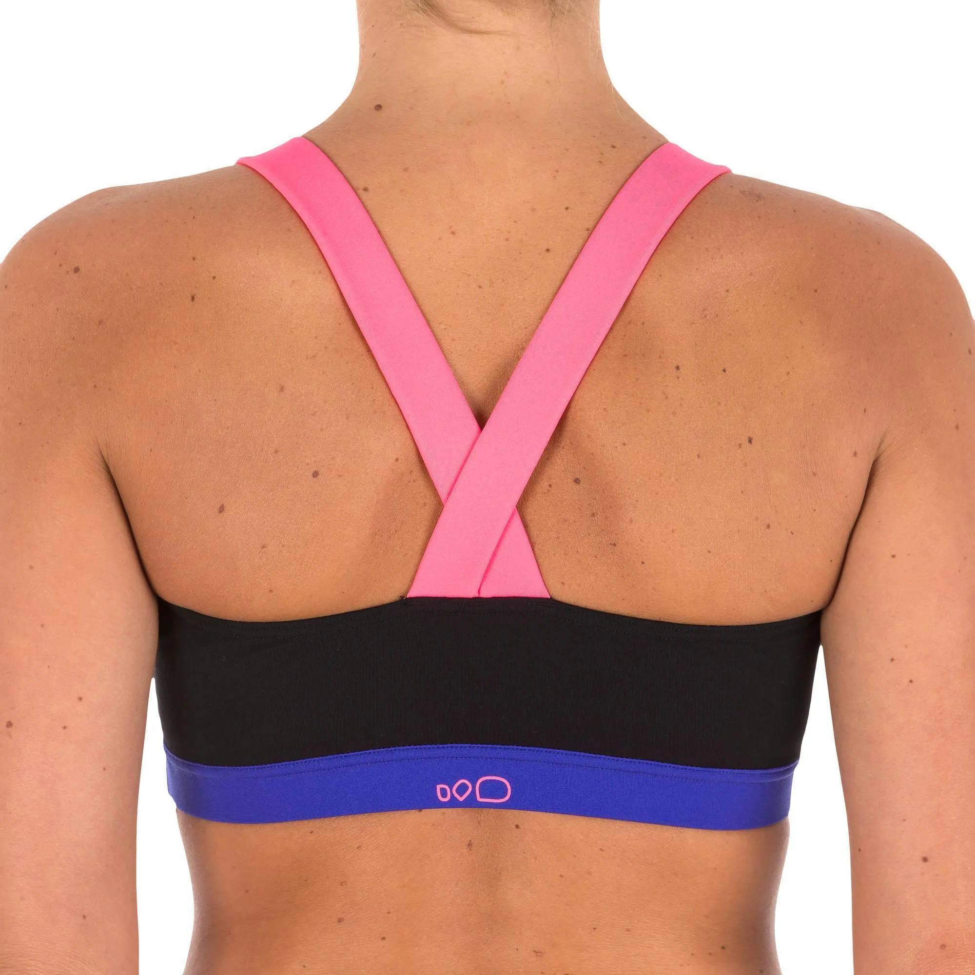 Women's Aquabiking Chlorine-Resistant Crop Top Anna