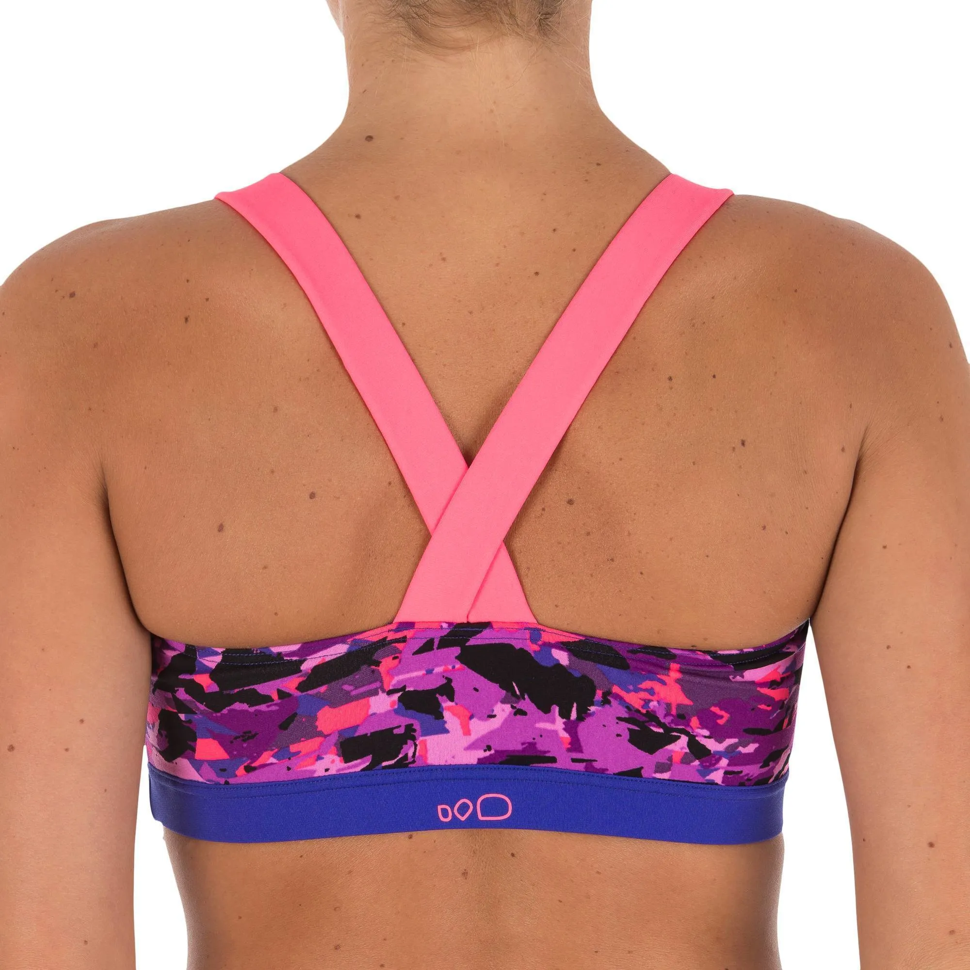 Women's Aquabiking Chlorine-Resistant Crop Top Anna